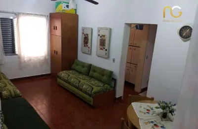 Kitnet com 1 dormitório à venda, 30 m² por r$ 215.000,00 - vila caiçara - praia grande/sp