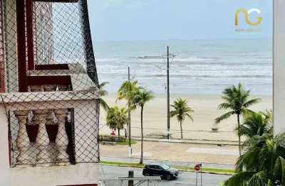 Apartamento vista mar com 1 dormitório à venda, 62 m² por r$ 290.000 - vila assunção - praia grande/sp