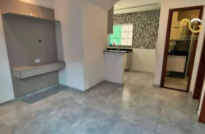 Casa com 2 dormitórios à venda, 57 m² por r$ 355.000,00 - mirim - praia grande/sp