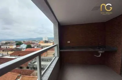 Apartamento com 2 dormitórios à venda, 72 m² por r$ 586.000,00 - vila guilhermina - praia grande/sp