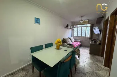 Apartamento com 2 dormitórios à venda, 54 m² por r$ 235.000,00 - canto do forte - praia grande/sp