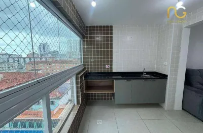Apartamento com 2 dormitórios à venda, 72 m² por r$ 695.000,00 - canto do forte - praia grande/sp