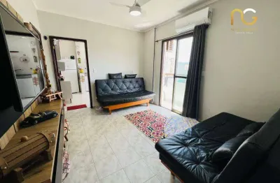 Apartamento com 1 dormitório à venda, 49 m² por r$ 355.000,00 - canto do forte - praia grande/sp