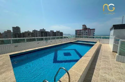 Apartamento com 2 dormitórios à venda, 70 m² por r$ 480.000,00 - vila assunção - praia grande/sp