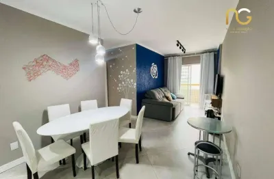 Apartamento com 2 dormitórios à venda, 75 m² por r$ 445.000,00 - tupi - praia grande/sp