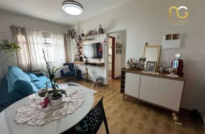 Apartamento com 1 dormitório à venda, 46 m² por r$ 320.000,00 - aviação - praia grande/sp
