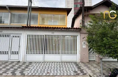 Sobrado com 2 dormitórios à venda, 106 m² por r$ 690.000,00 - canto do forte - praia grande/sp