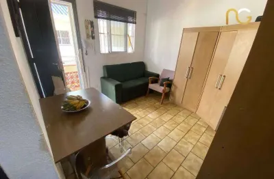 Apartamento à venda, 37 m² por r$ 205.000,00 - boqueirão - praia grande/sp