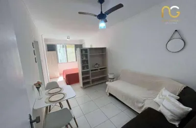 Kitnet com 1 dormitório à venda, 40 m² por r$ 240.000,00 - vila guilhermina - praia grande/sp