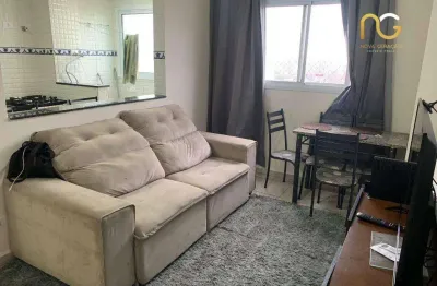 Apartamento com 1 dormitório à venda, 45 m² por r$ 195.000,00 - tupi - praia grande/sp