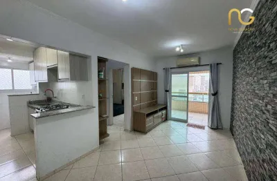 Apartamento com 1 dormitório à venda, 48 m² por r$ 315.000,00 - tupi - praia grande/sp