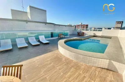 Apartamento com 2 dormitórios à venda, 81 m² por r$ 620.000,00 - vila guilhermina - praia grande/sp