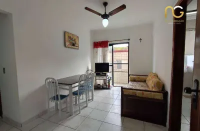 Apartamento com 1 dormitório à venda, 55 m² por r$ 320.000,00 - aviação - praia grande/sp