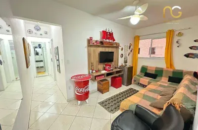 Apartamento com 2 dormitórios à venda, 52 m² por r$ 320.000 - ocian - praia grande/sp