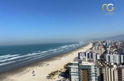 Apartamento com 4 dormitórios à venda, 156 m² por r$ 1.800.000,00 - vila guilhermina - praia grande/sp