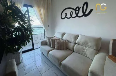 Apartamento com 1 dormitório à venda, 53 m² por r$ 330.000,00 - mirim - praia grande/sp