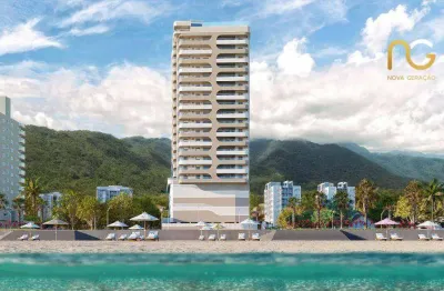 Apartamento com 3 dormitórios à venda, 171 m² por r$ 2.055.000 - aviação - praia grande/sp frente mar