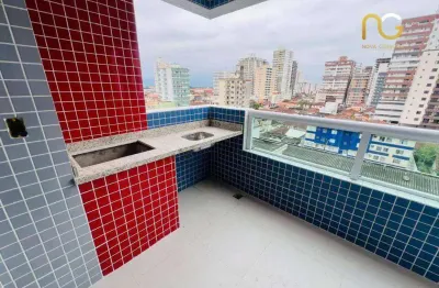 Apartamento com 1 dormitório à venda, 52 m² por r$ 415.320,00 - vila guilhermina - praia grande/sp