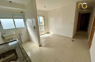Apartamento com 2 dormitórios à venda, 46 m² por r$ 370.000,00 - parque são vicente - são vicente/sp