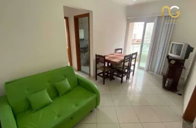 Apartamento com 1 dormitório à venda, 45 m² por r$ 330.000,00 - aviação - praia grande/sp