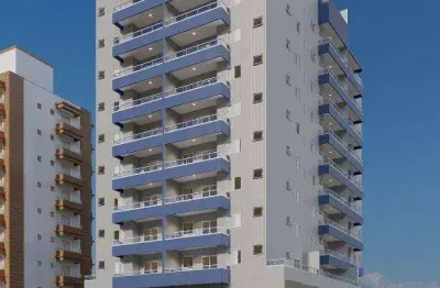 Apartamento com 2 dormitórios à venda, 61 m² por r$ 480.000,00 - vila guilhermina - praia grande/sp
