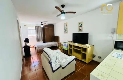 Kitnet com 1 dormitório à venda, 33 m² por r$ 173.000,00 - aviação - praia grande/sp