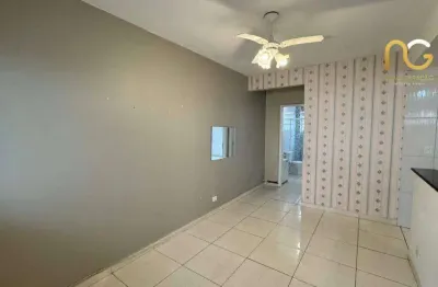 Apartamento com 1 dormitório à venda, 55 m² por r$ 225.000,00 - boqueirão - praia grande/sp