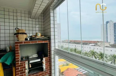 Apartamento com 1 dormitório à venda, 46 m² por r$ 355.000,00 - mirim - praia grande/sp