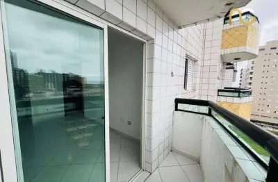 Apartamento com 2 dormitórios à venda, 62 m² por r$ 355.000,00 - vila assunção - praia grande/sp