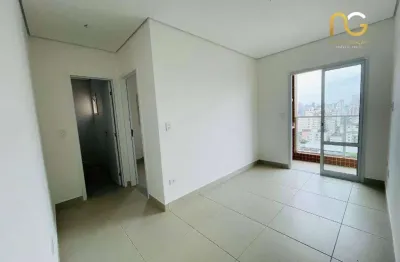 Apartamento com 1 dormitório à venda, 46 m² por r$ 300.000,00 - boqueirão - praia grande/sp