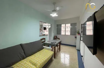 Apartamento com 1 dormitório à venda, 45 m² por r$ 245.000,00 - tupi - praia grande/sp