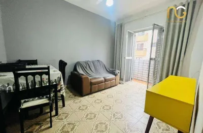 Apartamento com 1 dormitório à venda, 34 m² por r$ 220.000,00 - vila guilhermina - praia grande/sp
