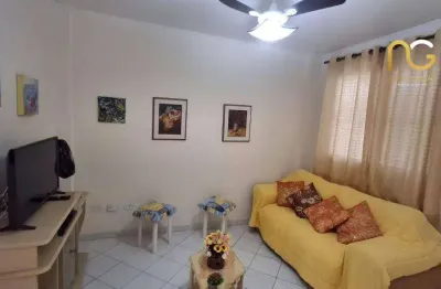 Apartamento com 1 dormitório à venda, 56 m² por r$ 355.000,00 - boqueirão - praia grande/sp
