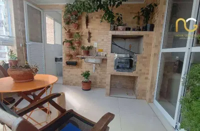 Apartamento com 1 dormitório à venda, 60 m² por r$ 450.000,00 - vila guilhermina - praia grande/sp
