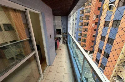 Apartamento com 1 dormitório à venda, 50 m² por r$ 300.000,00 - aviação - praia grande/sp