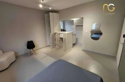 Kitnet com 1 dormitório à venda, 29 m² por r$ 200.000,00 - boqueirão - praia grande/sp