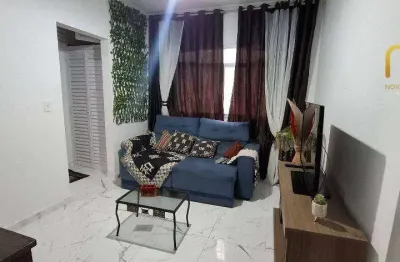 Apartamento com 1 dormitório à venda, 44 m² por r$ 255.000,00 - caiçara - praia grande/sp