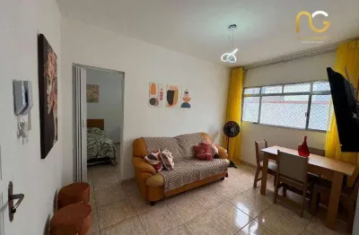 Apartamento com 1 dormitório à venda, 46 m² por r$ 295.000,00 - boqueirão - praia grande/sp