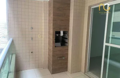 Apartamento com 2 dormitórios à venda, 85 m² por r$ 449.000,00 - vila guilhermina - praia grande/sp