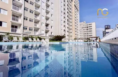 Apartamento com 2 dormitórios à venda, 60 m² por r$ 585.000,00 - vila assunção - praia grande/sp