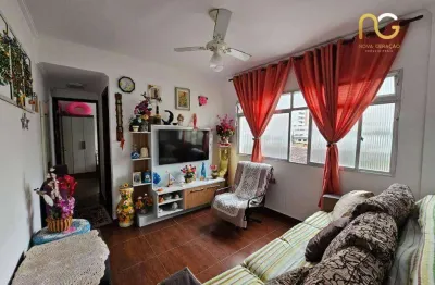 Apartamento com 1 dormitório à venda, 48 m² por r$ 225.000,00 - aviação - praia grande/sp