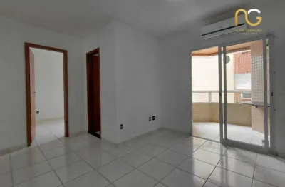 Apartamento com 1 dormitório à venda, 48 m² por r$ 330.000,00 -  guilhermina - praia grande/sp