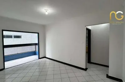 Apartamento com 2 dormitórios à venda, 82 m² por r$ 525.000,00 - canto do forte - praia grande/sp