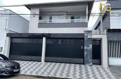 Casa de concominio com 2 dormitórios à venda, 70 m² por r$ 395.000 - boqueirão - praia grande/sp