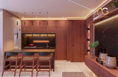 Apartamento à venda, 73 m² por r$ 672.000,00 - canto do forte - praia grande/sp