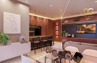 Apartamento à venda, 72 m² por r$ 560.000,00 - canto do forte - praia grande/sp