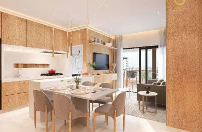 Apartamento à venda, 72 m² por r$ 566.000,00 - canto do forte - praia grande/sp