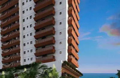 Apartamento com 2 dormitórios à venda, 73 m² por r$ 668.000,00 - aviação - praia grande/sp
