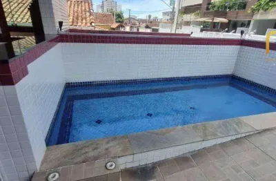 Apartamento com 2 dormitórios à venda, 72 m² por r$ 349.000,00 - vila assunção - praia grande/sp