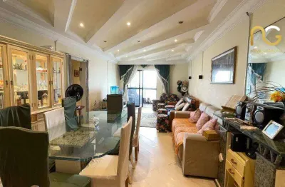 Apartamento com 3 dormitórios à venda, 114 m² por r$ 620.000,00 - vila assunção - praia grande/sp